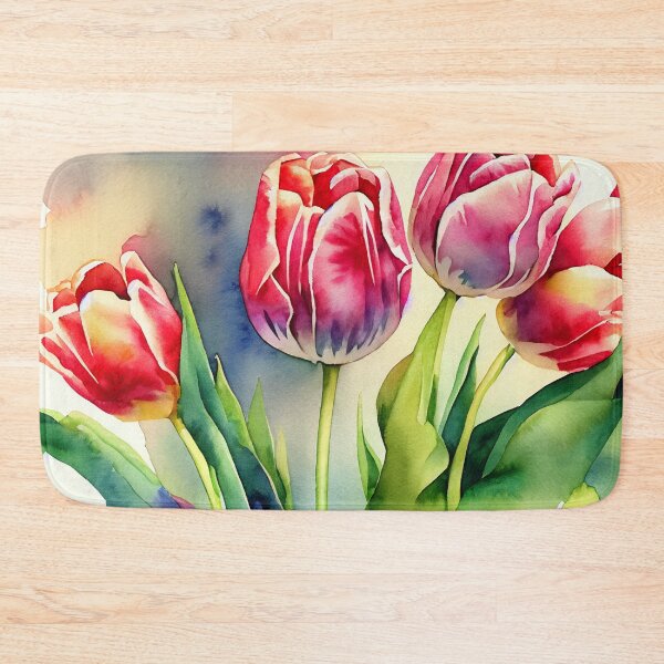 Item preview, Tiptoe Through The Tulips - Watercolor designed and sold by LianaCreates.