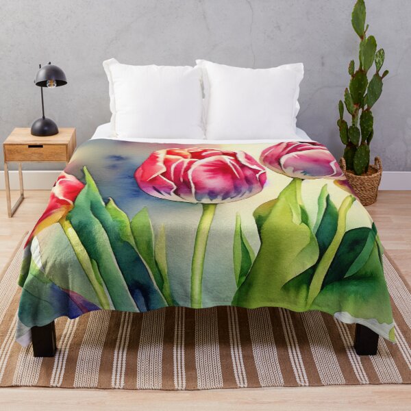 Item preview, Tiptoe Through The Tulips - Watercolor designed and sold by LianaCreates.