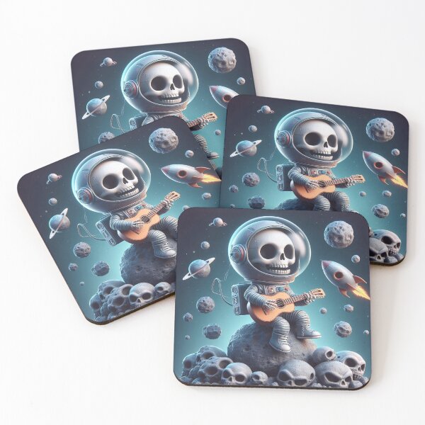 Item preview, Stellar Strum: The Skeleton Astronaut's Cosmic Concert designed and sold by TDKCustoms.