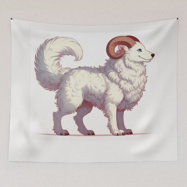 Item preview, Aries Wolf 16 designed and sold by AIfolklore.