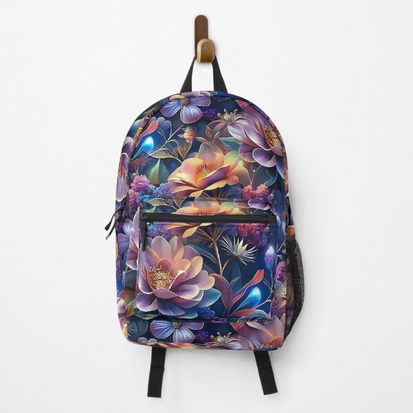 Item preview, Vibrant Floral Pattern with Luminous Accents designed and sold by Rostislav Bouda.
