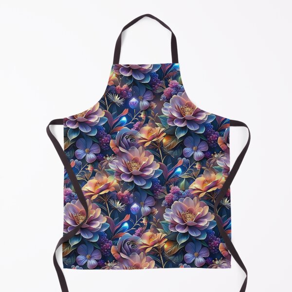 Item preview, Vibrant Floral Pattern with Luminous Accents designed and sold by Rostislav Bouda.