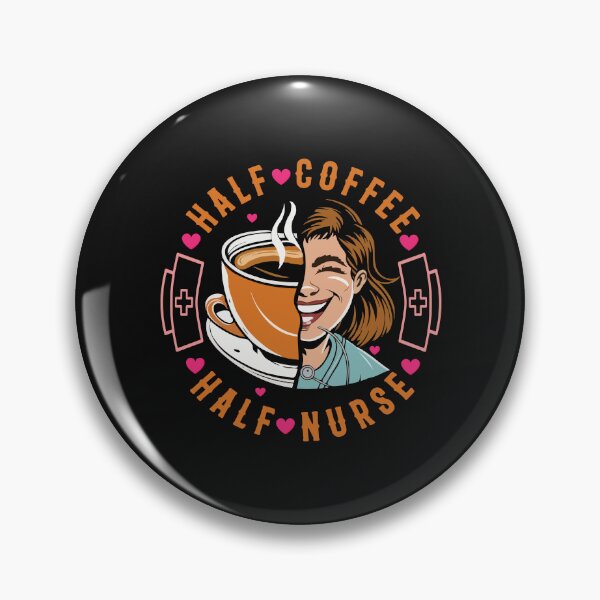 Item preview, HALF COFFEE HALF NURSE designed and sold by marfanna.