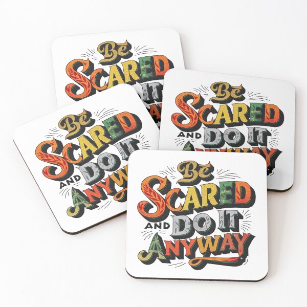Item preview, Be scared and do it anyway designed and sold by SztuKarola.