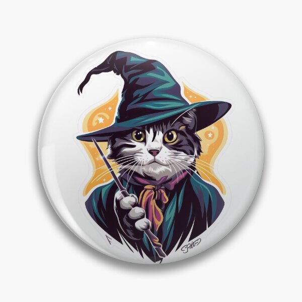 Item preview, Wizard cat designed and sold by Tajdi.