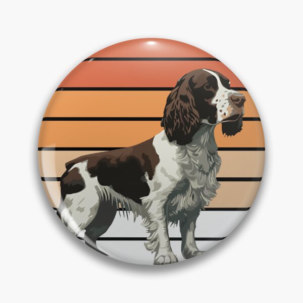 Item preview, Springing into love with my springer English springer spaniel designed and sold by Belle-Creazioni.