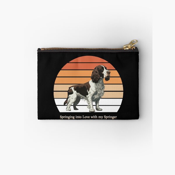 Item preview, Springing into love with my springer English springer spaniel designed and sold by Belle-Creazioni.
