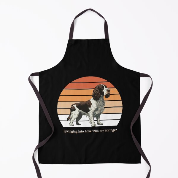 Item preview, Springing into love with my springer English springer spaniel designed and sold by Belle-Creazioni.