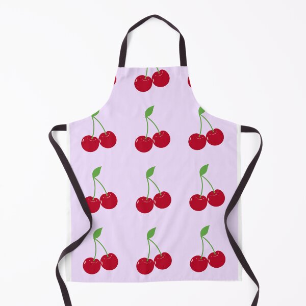 Item preview, cherries lilac designed and sold by slowsundayshop.