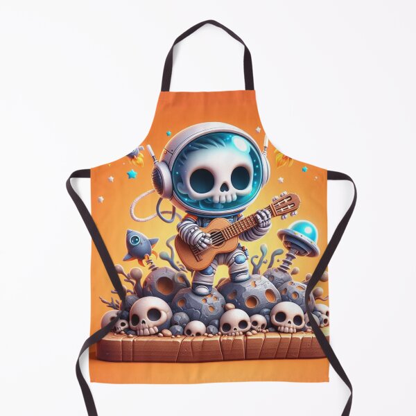 Item preview, Starry Serenade: Skeleton Astronaut's Cosmic Jam designed and sold by TDKCustoms.