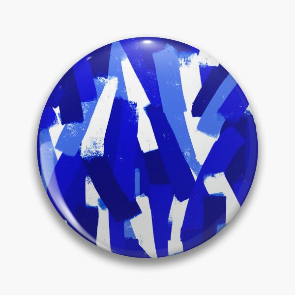 Item preview, Abstract, Navy and Cobalt Blue, Smudgy Brush Stroke Effect designed and sold by OneThreeSix.