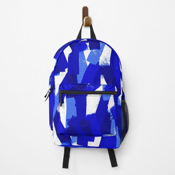 Item preview, Abstract, Navy and Cobalt Blue, Smudgy Brush Stroke Effect designed and sold by OneThreeSix.