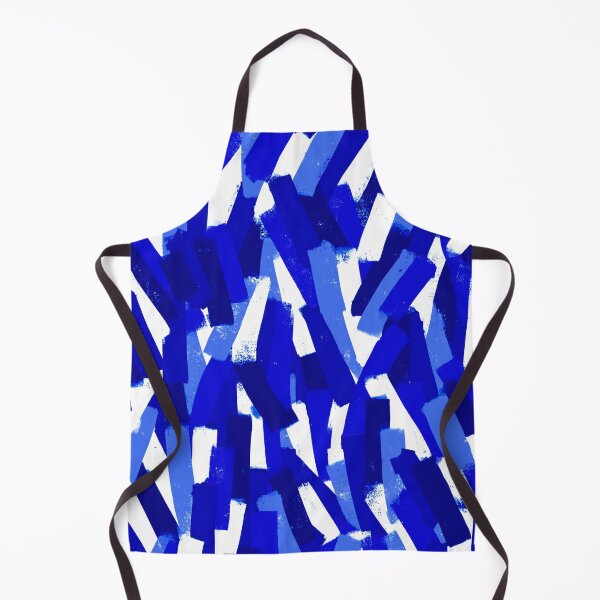 Item preview, Abstract, Navy and Cobalt Blue, Smudgy Brush Stroke Effect designed and sold by OneThreeSix.