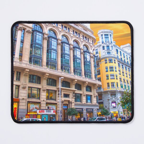 Item preview, Madrid architecture. Gran Via designed and sold by Tereza Pilar  Art.