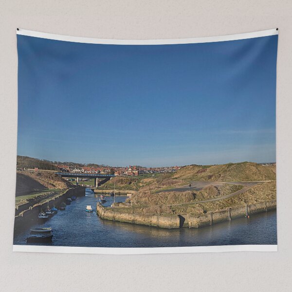 Item preview, January sunshine at Seaton Sluice designed and sold by Violaman.