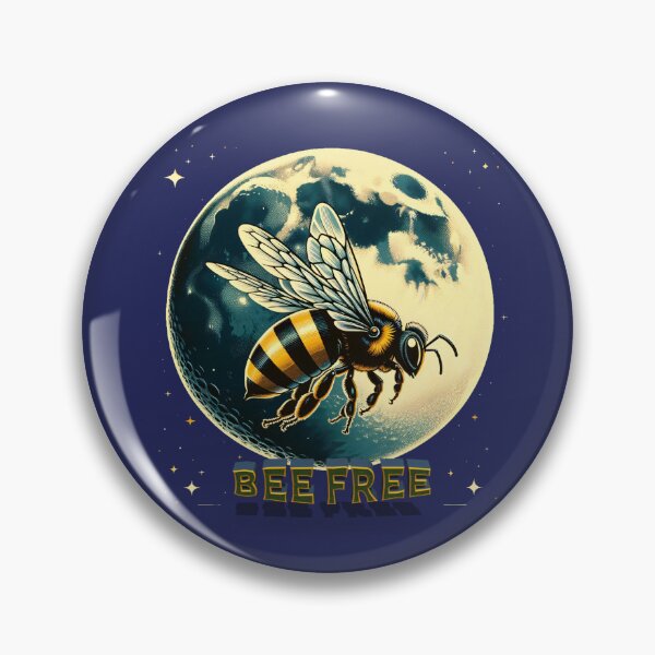 Item preview, BEE FREE A Bee's Space Odyssey:  Cosmic Quest FREE BEE designed and sold by leyfinder.