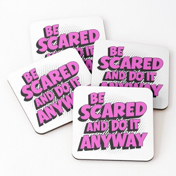 Item preview, Be scared and do it anyway designed and sold by SztuKarola.