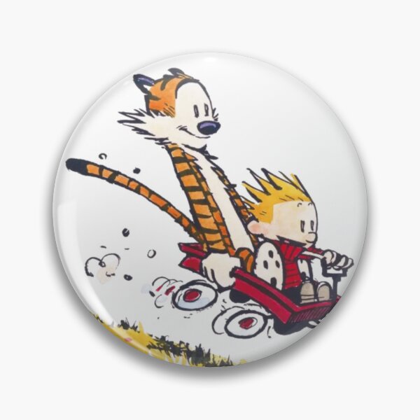 Item preview, Calvin and Hobbes Red Wagon designed and sold by XXXLLEMONADE.