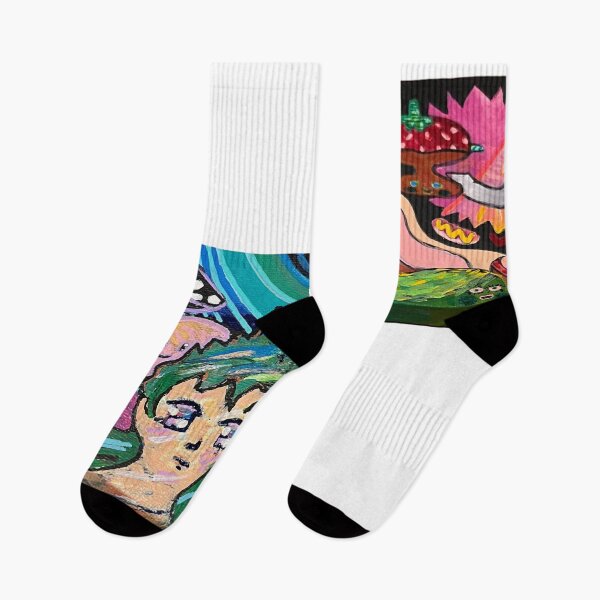 Item preview, psychedelic retro mushroom groovy hippie anime art designed and sold by super_shimizu.