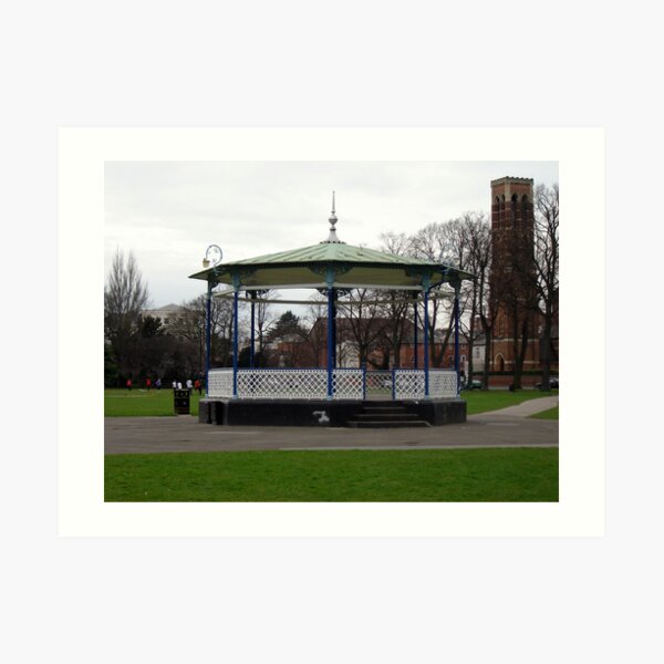Royal Pump Room Gardens Bandstand Art Print