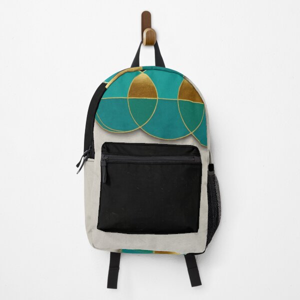 Item preview, Turquoise and Golden Circles designed and sold by JANA4446.