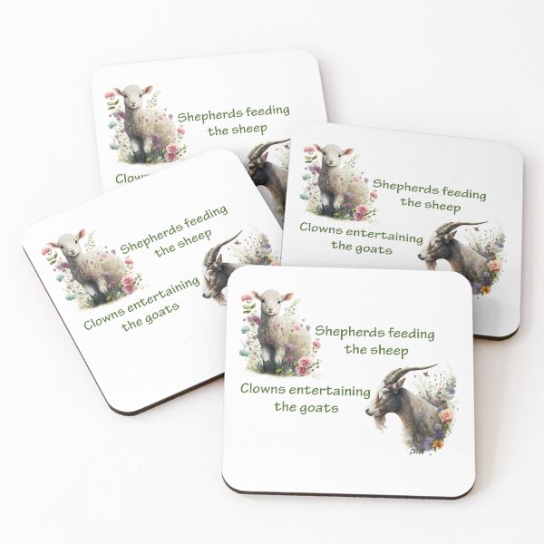 Item preview, Sheep & Goats designed and sold by WideIsTheGate.