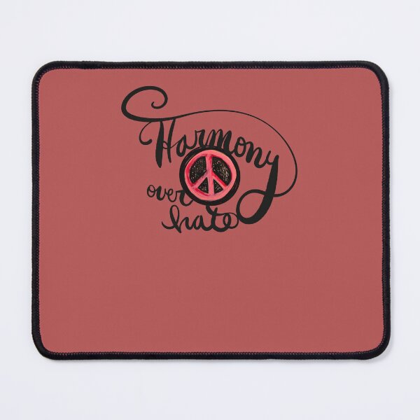 Item preview, Harmony over Hate designed and sold by FrictionMaxxing.