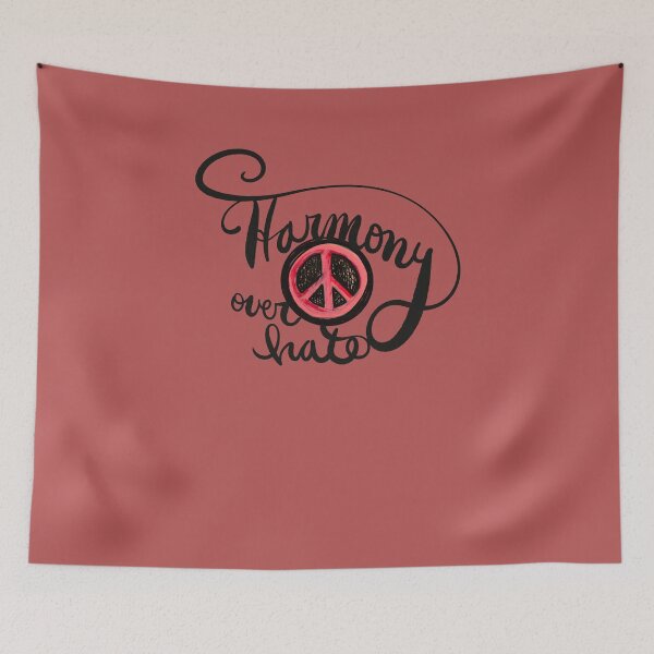 Item preview, Harmony over Hate designed and sold by FrictionMaxxing.