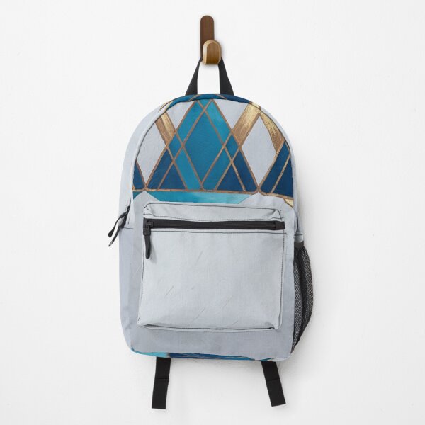 Item preview, Blue and Golden Triangles designed and sold by JANA4446.