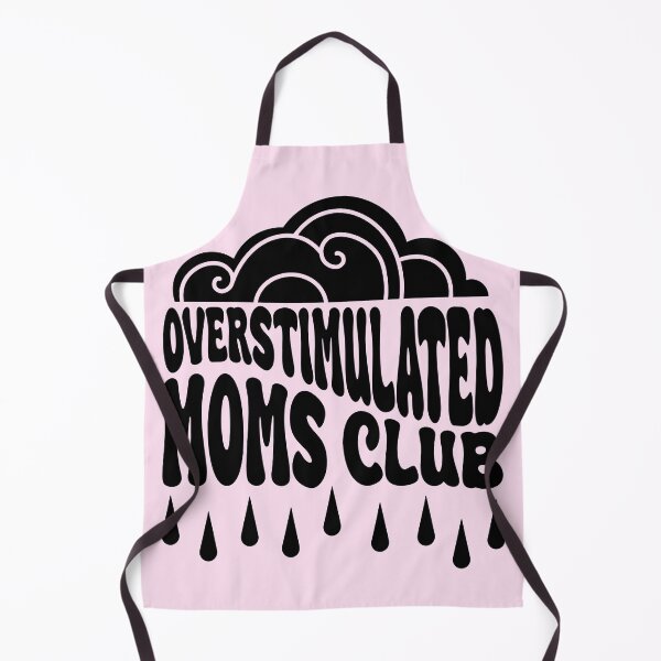 Item preview, (Black) Overstimulated Moms Club designed and sold by literartyghost.