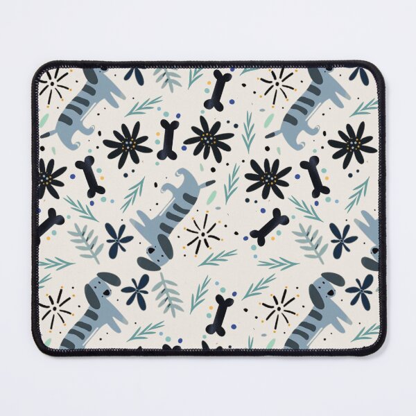 Item preview, Winter Fern Long Dog AOP designed and sold by Leah Jockel.