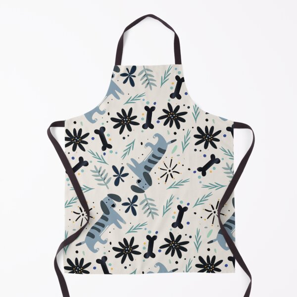 Item preview, Winter Fern Long Dog AOP designed and sold by Leah Jockel.