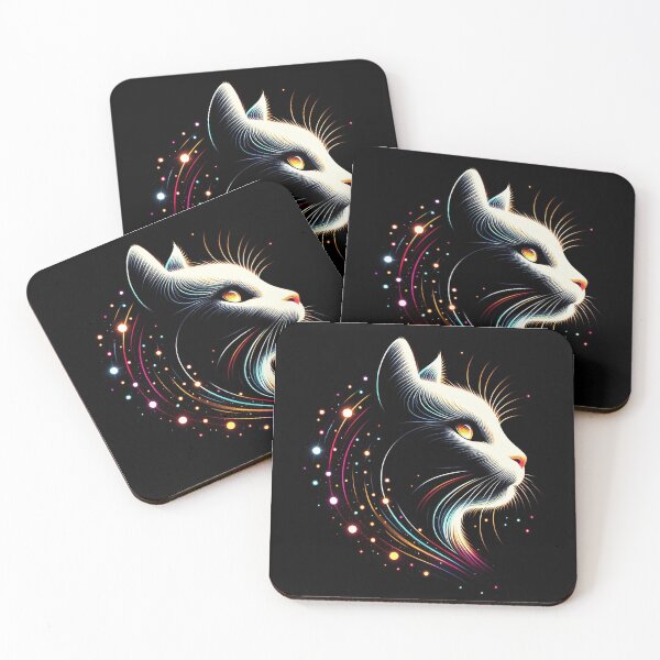Item preview, Sparkling Cat - Minimalist Joy designed and sold by Digital Dreams Arts.