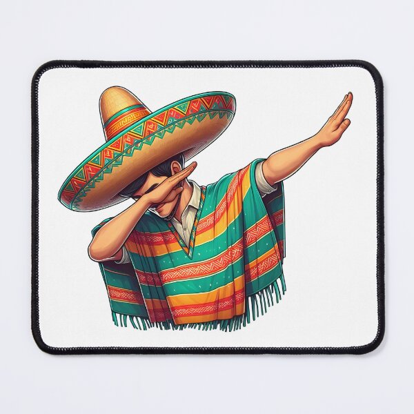 Item preview, dabbing mexican poncho cinco de mayo designed and sold by hamzamah.