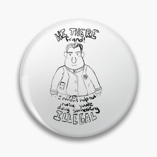 Item preview, Hi there, Friend! B&W designed and sold by locustseattoo.