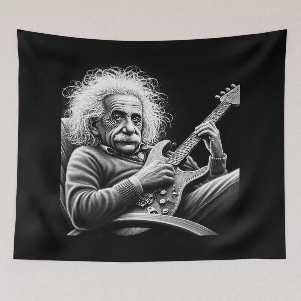 Item preview,  Albert Einstein designed and sold by sevenmountains.