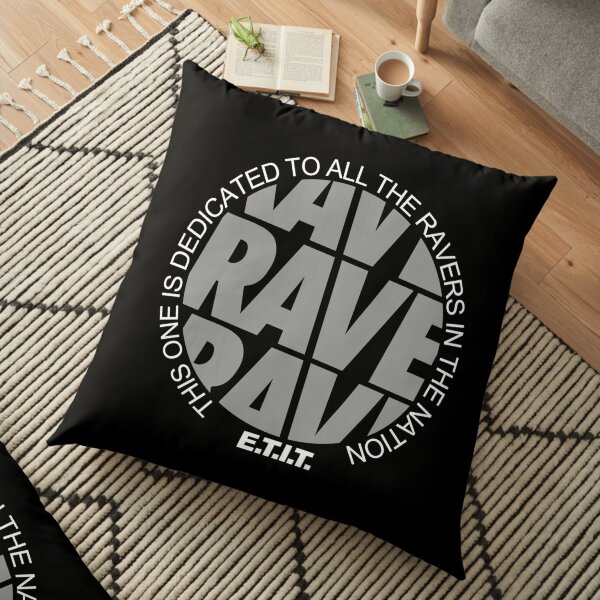 RAVE RAVE RAVE #2 Bodenkissen
