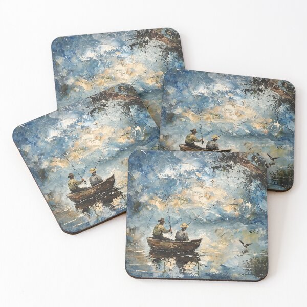 Item preview, Two Fishermen in a Boat designed and sold by dcrc.