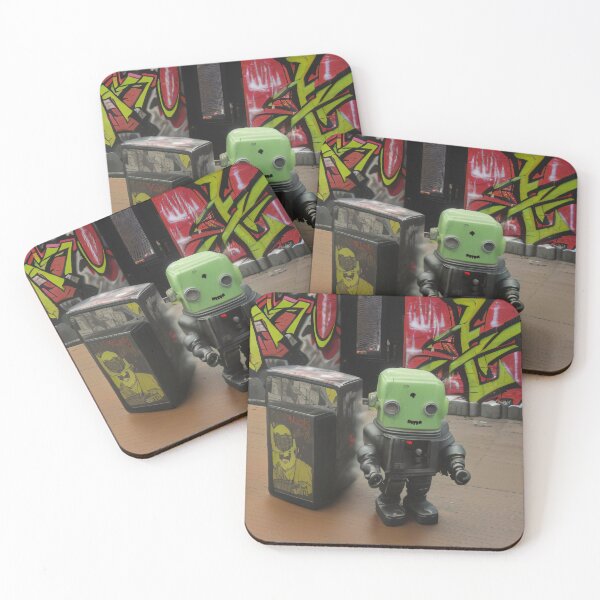 Item preview, A cool robot on the street | graffiti aesthetic  designed and sold by spinolator.
