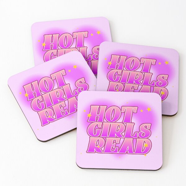Item preview, Hot Girls Read- violet designed and sold by BookishLounge.