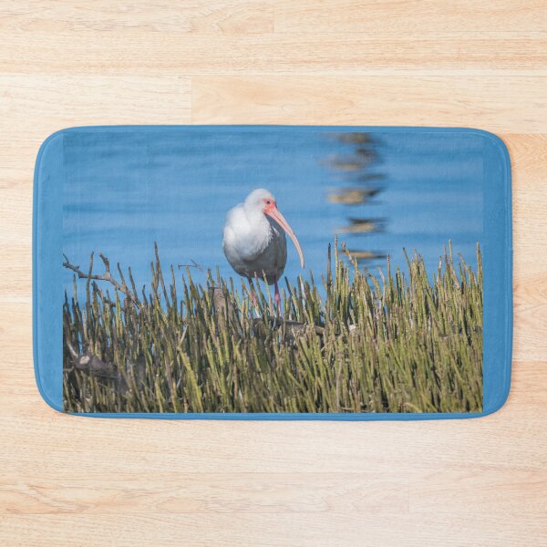 Item preview, White Ibis At The Edge of Laguna Madre designed and sold by Debra Martz.