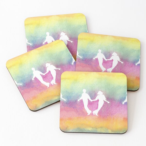 Item preview, Watercolor Shag Dancers designed and sold by Susan Lolley.