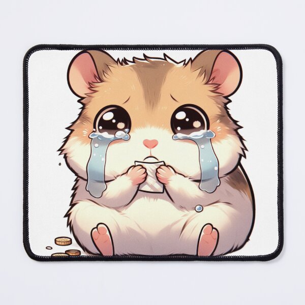 Item preview, Melancholy Musings: Portrait of a Sad Hamster designed and sold by TDKCustoms.