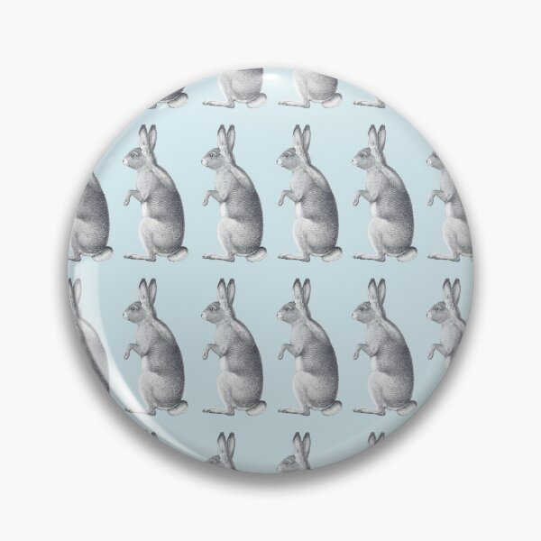 Item preview, Light blue Easter bunnies pattern designed and sold by ElizabethCoelho.