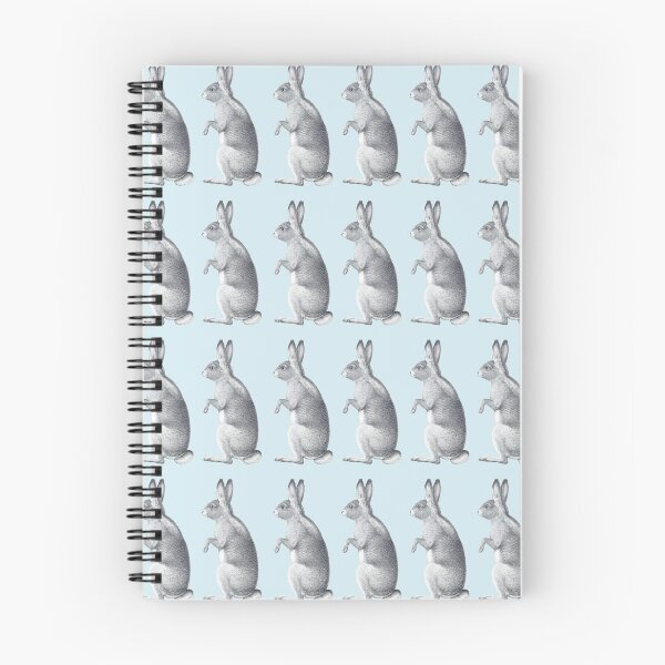 Item preview, Light blue Easter bunnies pattern designed and sold by ElizabethCoelho.