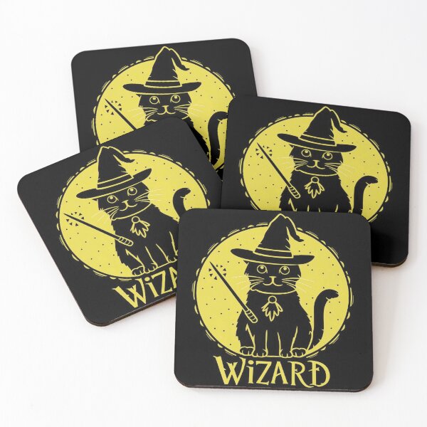 Item preview, Wizard cat designed and sold by Tajdi.