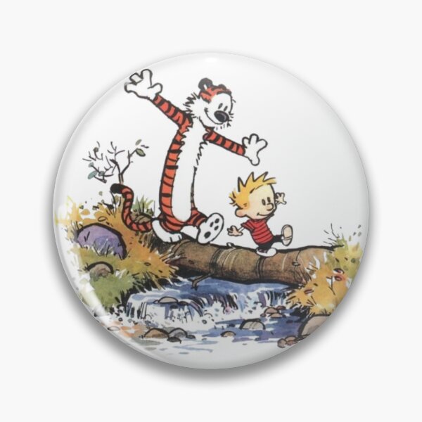 Item preview, Calvin and Hobbes Playing By Water  designed and sold by XXXLLEMONADE.
