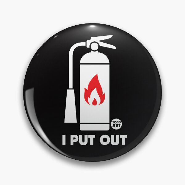 Item preview, I PUT OF FIRE EXTINGUISHER designed and sold by TODD GOLDMAN.