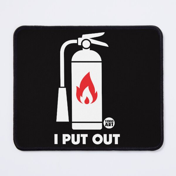 Item preview, I PUT OF FIRE EXTINGUISHER designed and sold by TODD GOLDMAN.