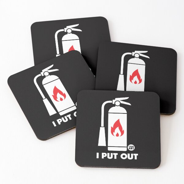 Item preview, I PUT OF FIRE EXTINGUISHER designed and sold by TODD GOLDMAN.